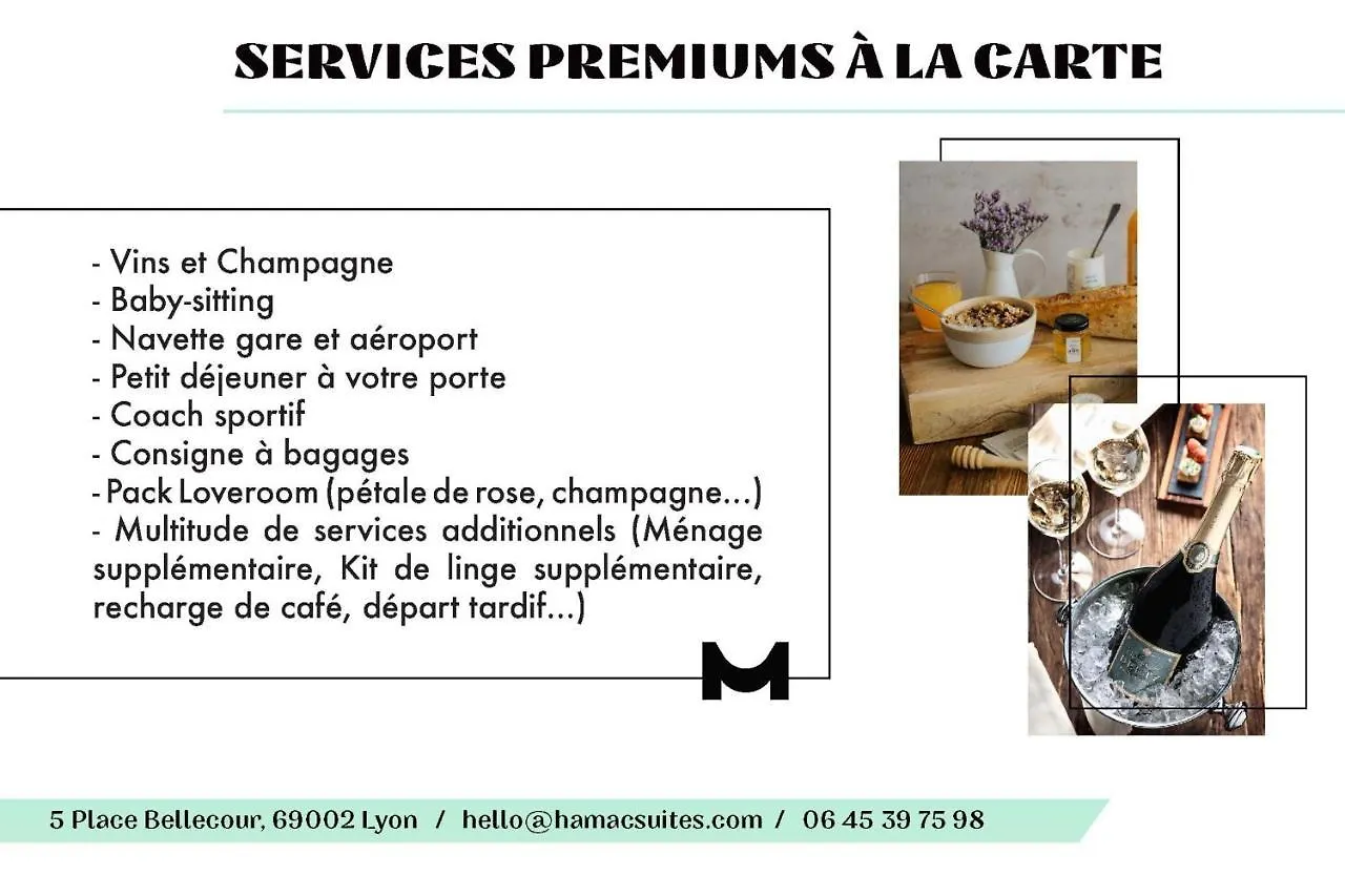 Hamac Suites - Studio Port Du Temple - 2 Pople Lyon 0*,  France